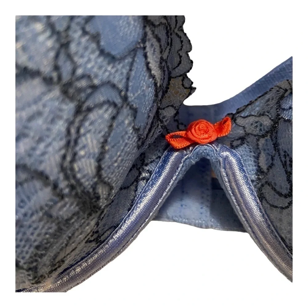 Cacique Blue Lace Bra